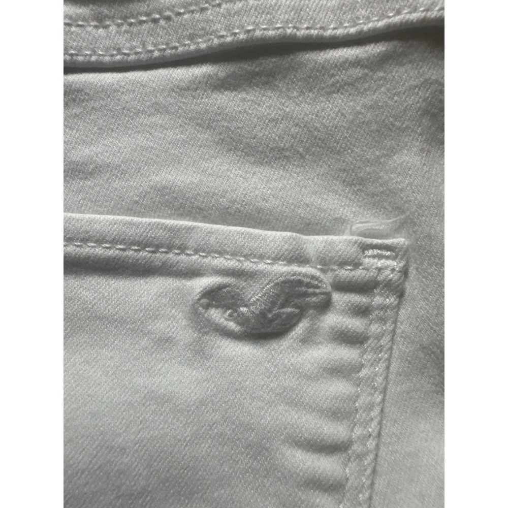 Hollister High-Rise Jean Legging White 7L W28 L30 Advanced Stretch Skinny Pant - Picture 5 of 9